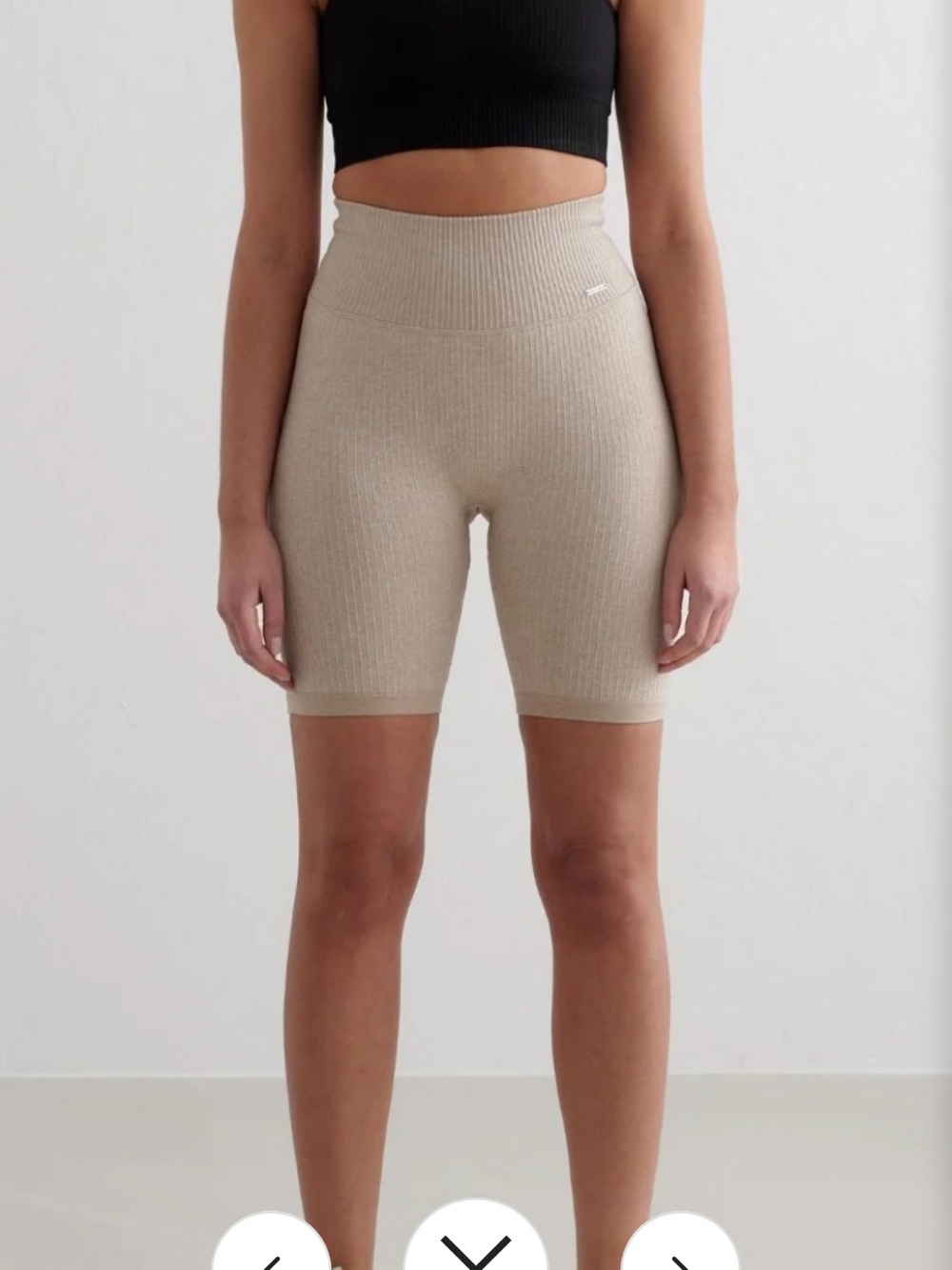 Aim’N Yellow Ribbed Crop Top and Leggings Set - Picture 6 of 11